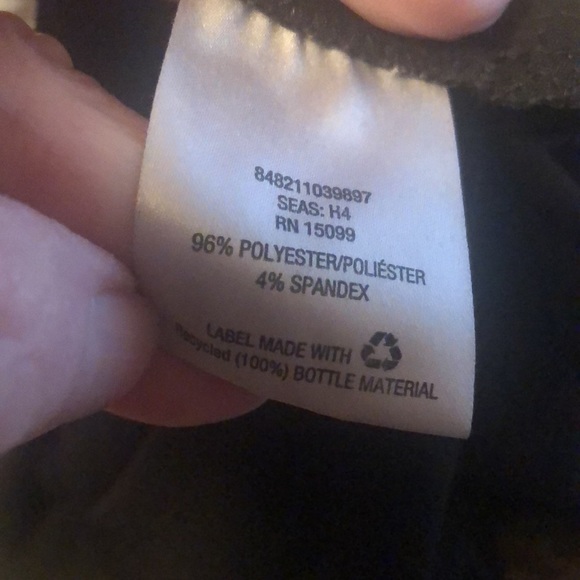 Pretty Black Sequin Blouse by Covington - Picture 10 of 12